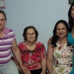 Susana Maria, Ilse Maria Dametto Martins, Silvana Iara e Adriana Beatriz Martins.