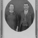 José Dametto e Maria Simon Dametto em 1932 – 25 anos de casamento.