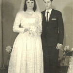 Darci Dametto (*11/03/1945) e Nadir Dalmina Dametto (*21/04/1947). Casamento em 20/07/1968.