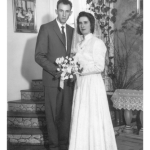 Jolvino Salton e Maria Dametto, casamento no dia 20/07/1963.