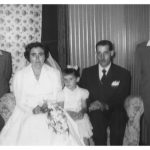 Nilda Dametto e Armando Carissimi com os sobrinhos Ivan José, Claudio e Ione Dametto.