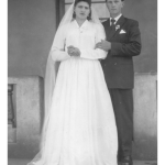 Cesira Mayer e Selvino José Dametto, casamento no dia 05/11/1958.