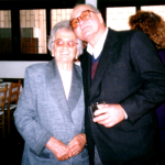 Thereza Dametto Chies e Armando Dametto, 90 anos de Thereza.
