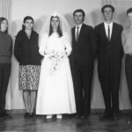 Casamento de Vilma Dametto e Dirceu Ignacio no dia 29/05/1971. Irmãs: Nilce, Nelci, Nair Lourdes e Vilma; irmãos: Dorvalino José, Sadi Divino, Celso Ari e Wilson Dametto.