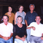 Filhos de Vitorio Dametto e Catharina Zanatta: Sentados: Luiz, Leonilda, Alcides.
Em pé: Alvina, Osana, Laurindo.