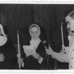Irmã Amélia Dametto. Profissão Temporária, dia 2 de fevereiro de 1968, na Igreja São Pelegrino, Caxias do Sul – RS.