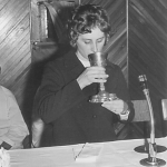 Irmã Amélia Dametto. Profissão Perpétua, dia 4 de março de 1973, na Igreja São Cristóvão, Passo Fundo – RS.