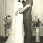 Artemio Dametto (*28/07/1943) e Rita Morello Dametto (*23/12/1939). Casamento em 27/01/1973.