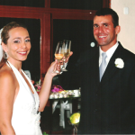 Andreia de Los Santos e Marcelo Dalmagro Dametto – casamento no dia 03/03/2006.