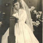 Sonia Maria Zaro – Primeira comunhão no dia 01/11/1958.