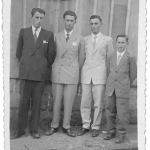 Irmãos Severino, Selvino, Honorino e Roque Dametto.