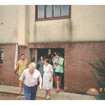 Visita de Fermina Zanatta e Artemio Mazaro à Linha São Silvestre, Tapejara – RS, em fevereiro de 2001.